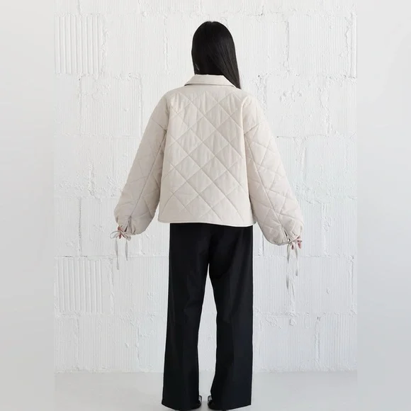 Mod Ref Cameron jacket in bone color. - Picture 8 of 8